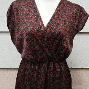 Love Note Dress gorgeous Rose Print S like new